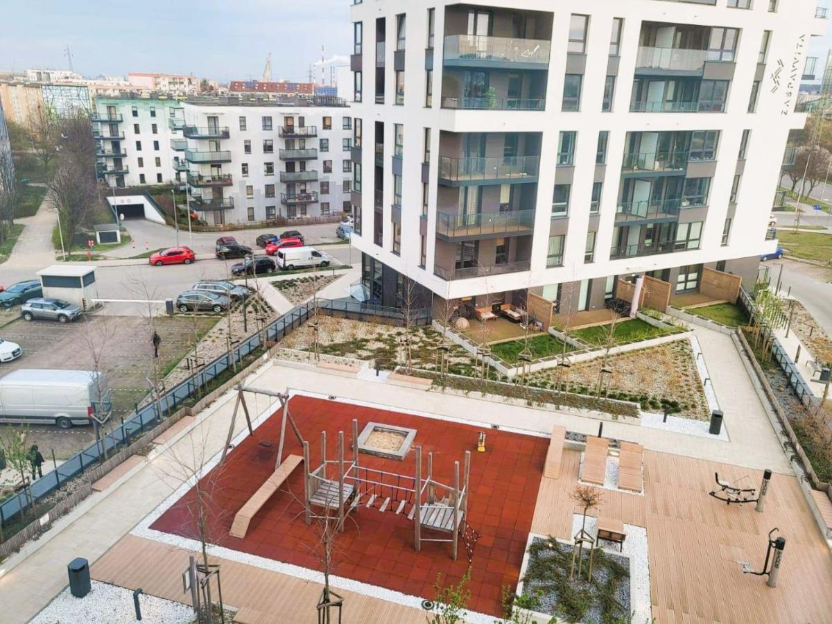 Apartament Baltic Sea - Gdansk Zaspa Exteriör bild